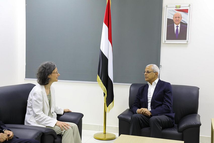 نعمان يناقش مع السفيرة الفرنسية توسيع مجالات الشراكة في الجوانب الثقافية والتنموية والاقتصادية