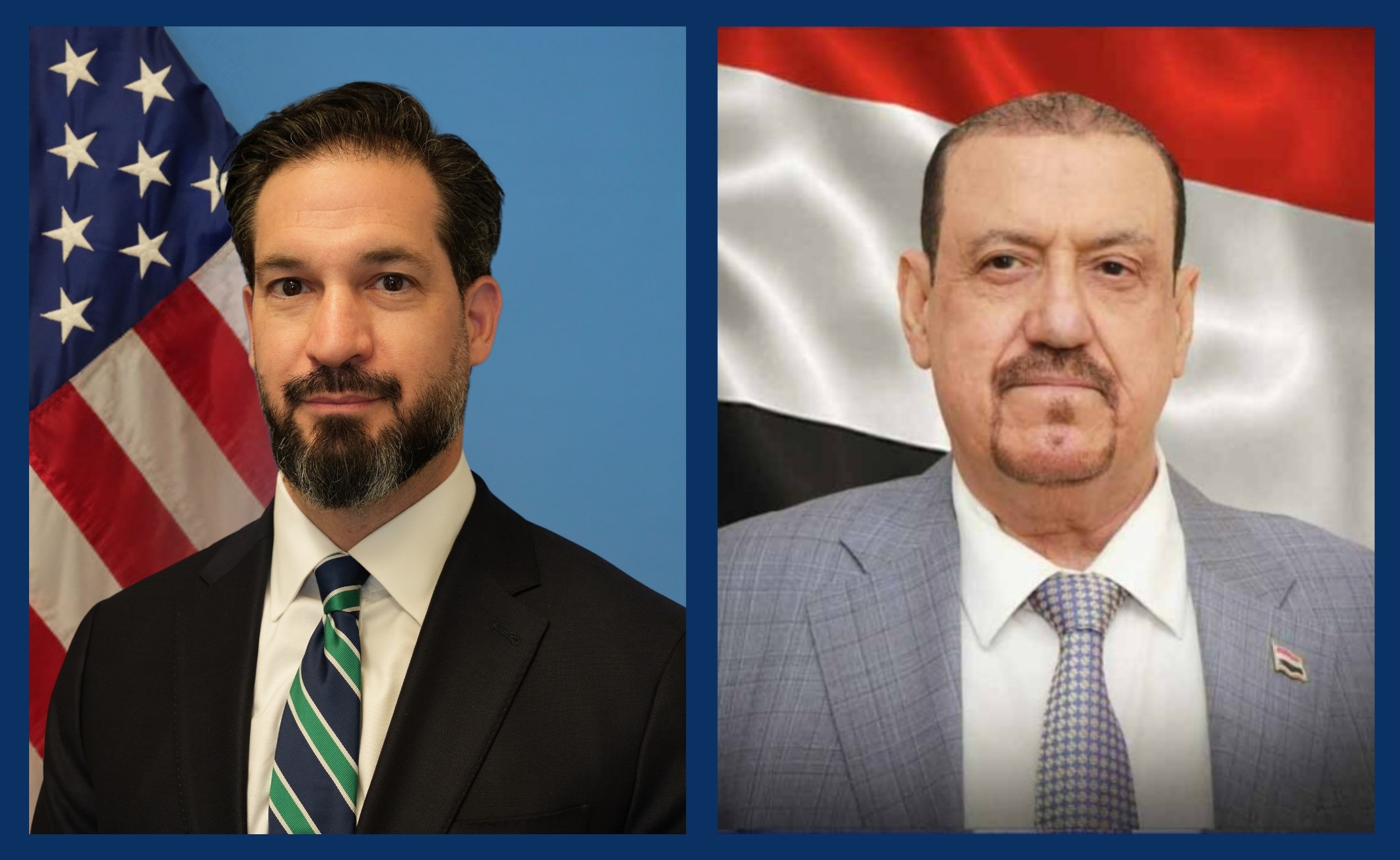 واشنطن تؤكد للبركاني أهمية انعقاد مجلس النواب في عدن