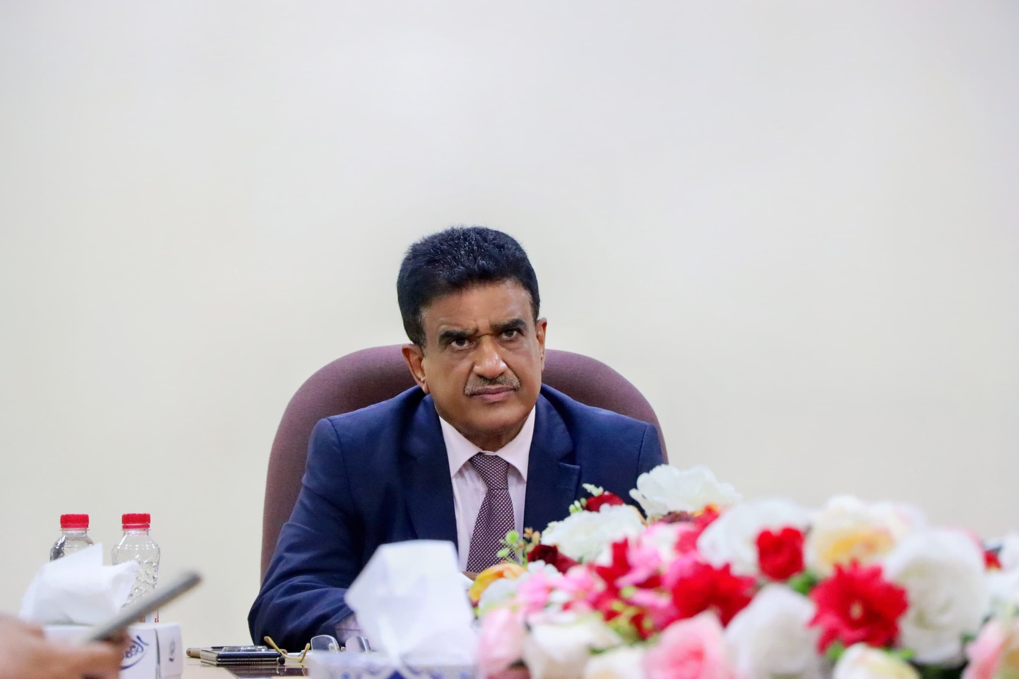 وزير النفط يبحث مع القائم بأعمال السفير الأمريكي التحديات الناجمة عن توقف التصدير