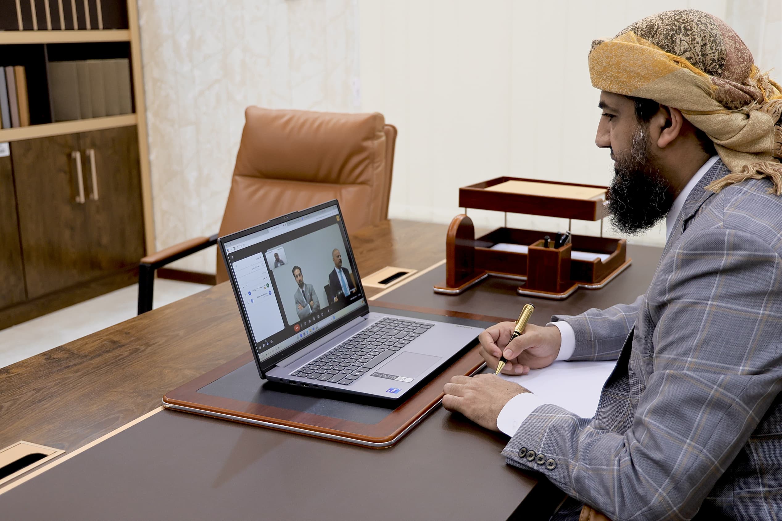 المحرّمي: نؤكد عزمنا على هزيمة الحوثيين والإرهاب لتحقيق الاستقرار في بلادنا والمنطقة