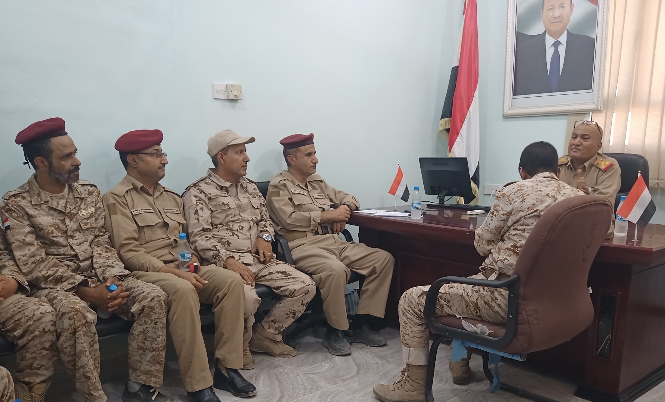 العميد حسان يؤكد ضرورة تطوير آليات العمل في دائرة الإمداد والتموين