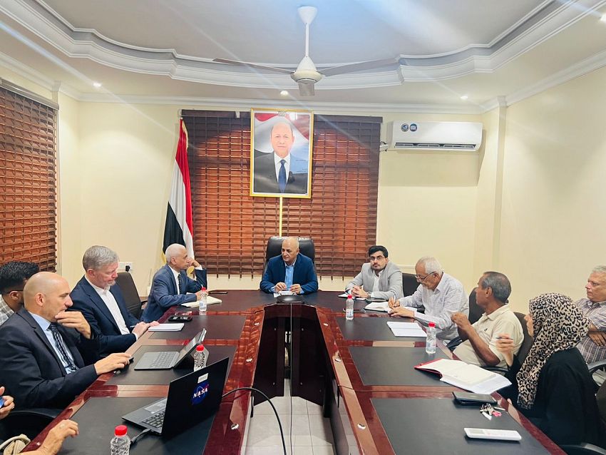 الشرجبي يبحث مع وفد البنك الدولي مشاريع تعزيز قدرات قطاع المياه