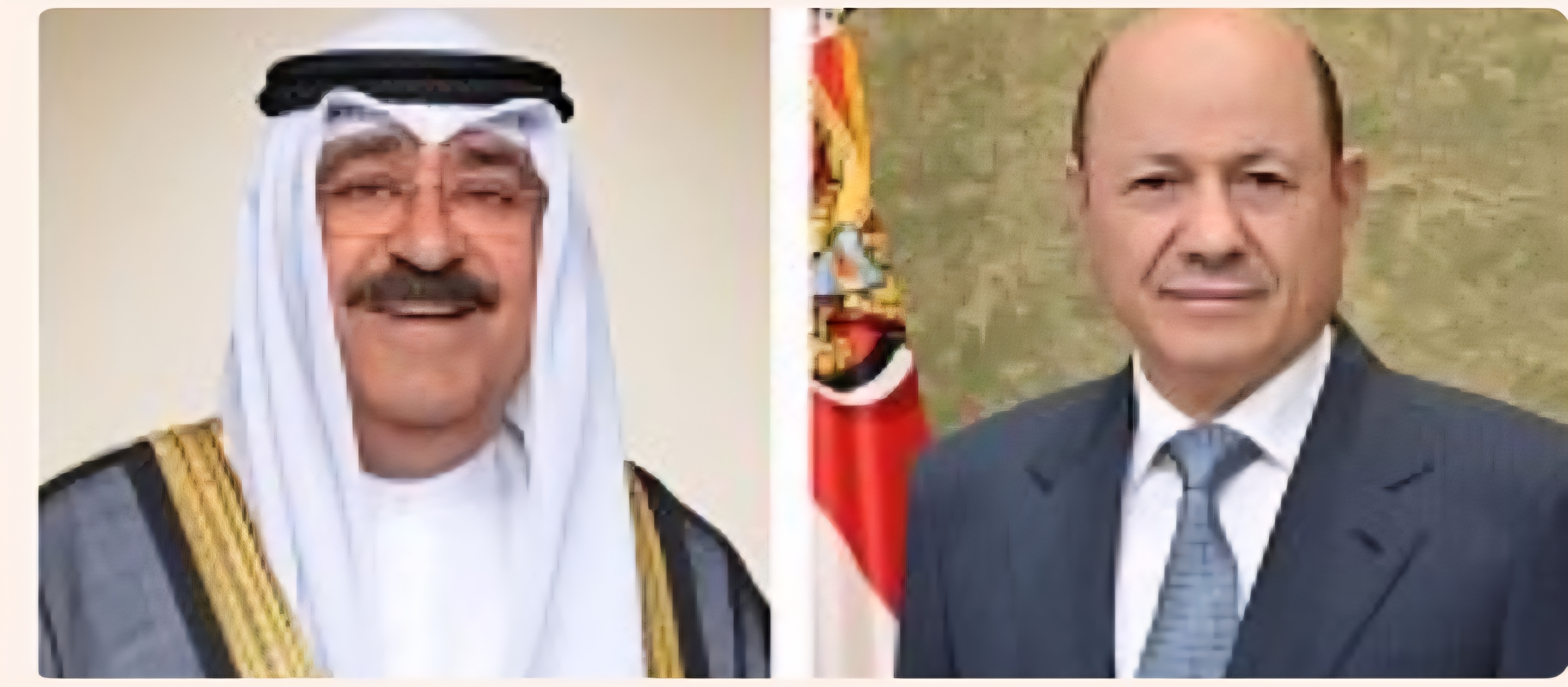 الرئيس العليمي يعزي أمير الكويت بوفاة الشيخ فهد صباح الناصر الصباح