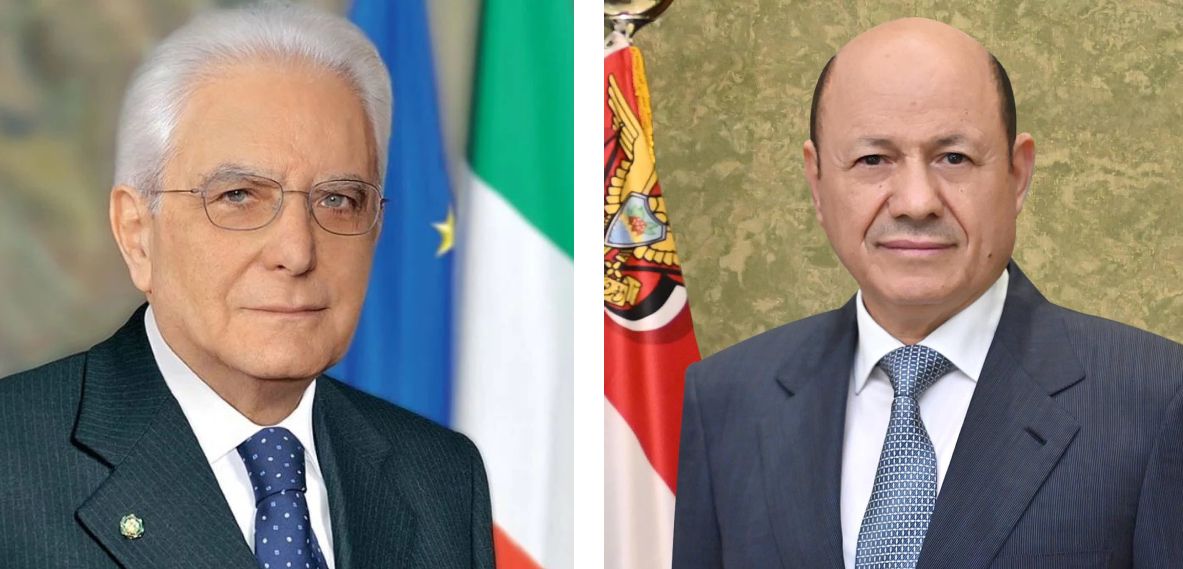 رئيس مجلس القيادة يهني باليوم الوطني الايطالي  
