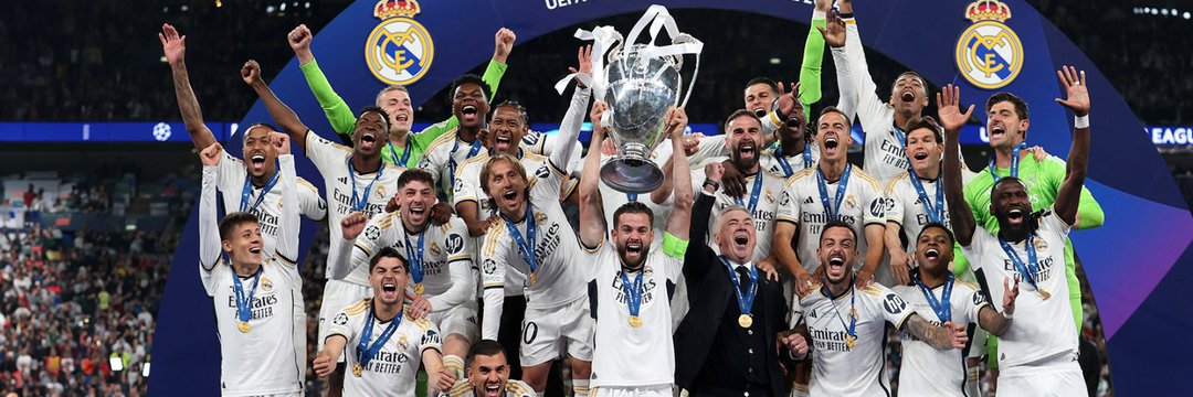 ريال مدريد يتوج بلقب دوري أبطال أوروبا للمرة الـ 15 