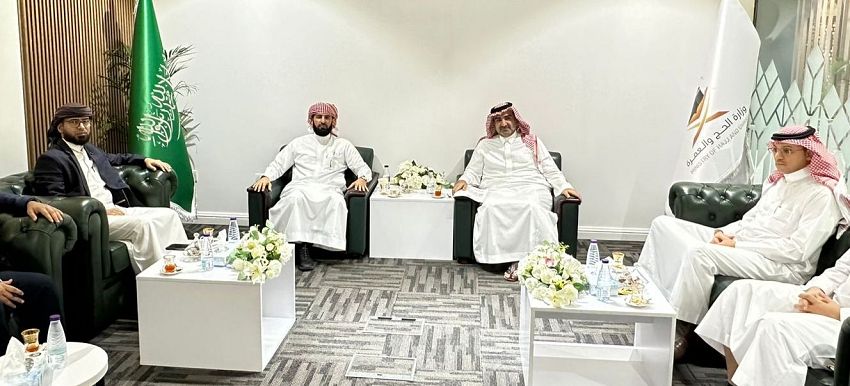 الرباش يبحث مع وكيل وزارة الحج السعودية اوجه التنسيق المشترك