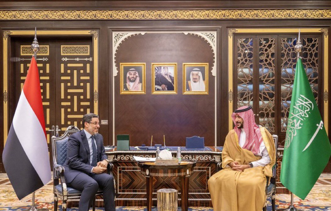 رئيس الوزراء يستعرض مع وزير الدفاع السعودي تطورات الأوضاع على الساحة الوطنية