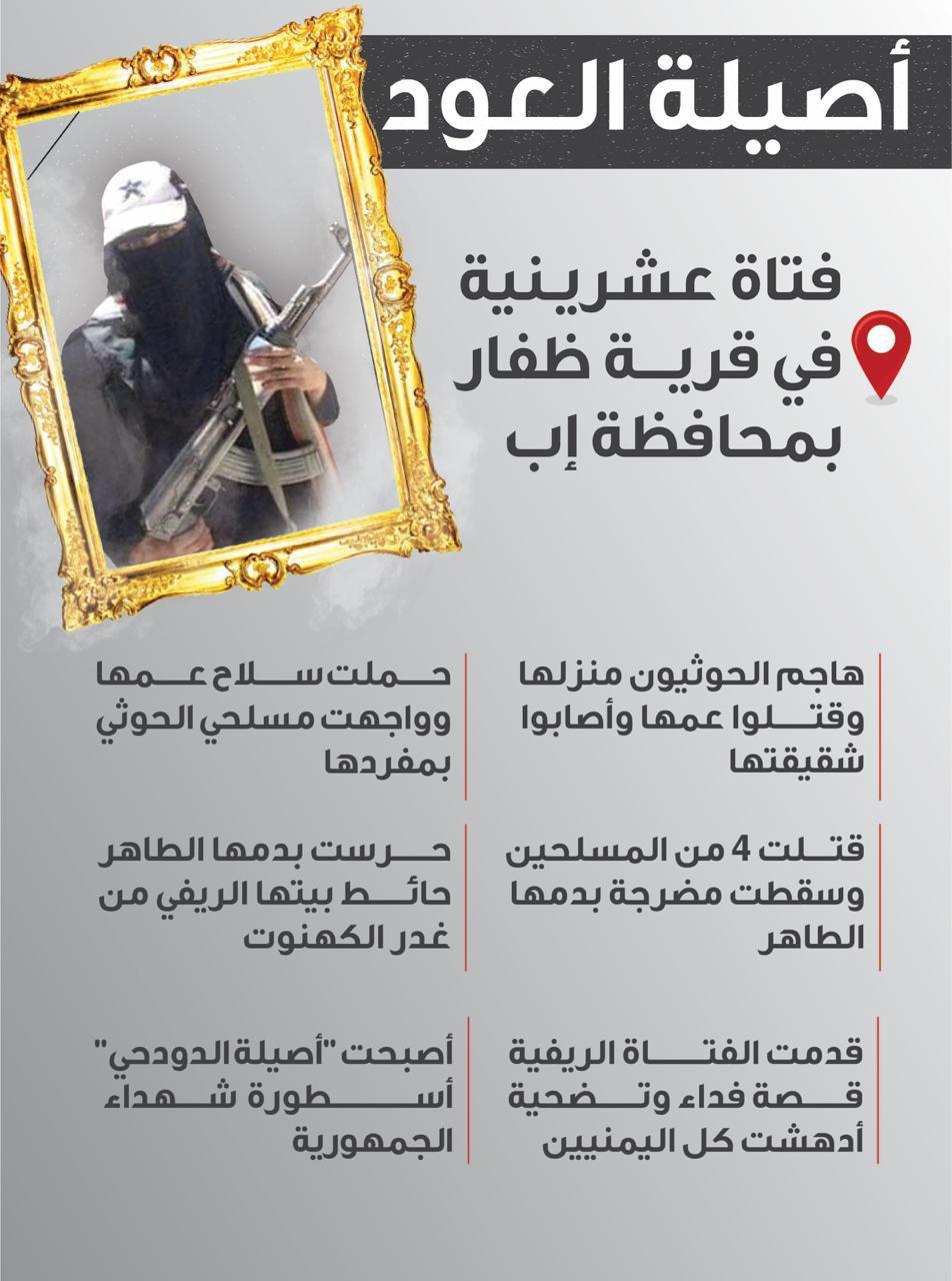 فتاة العود التي واجهت مليشيا الحوثي