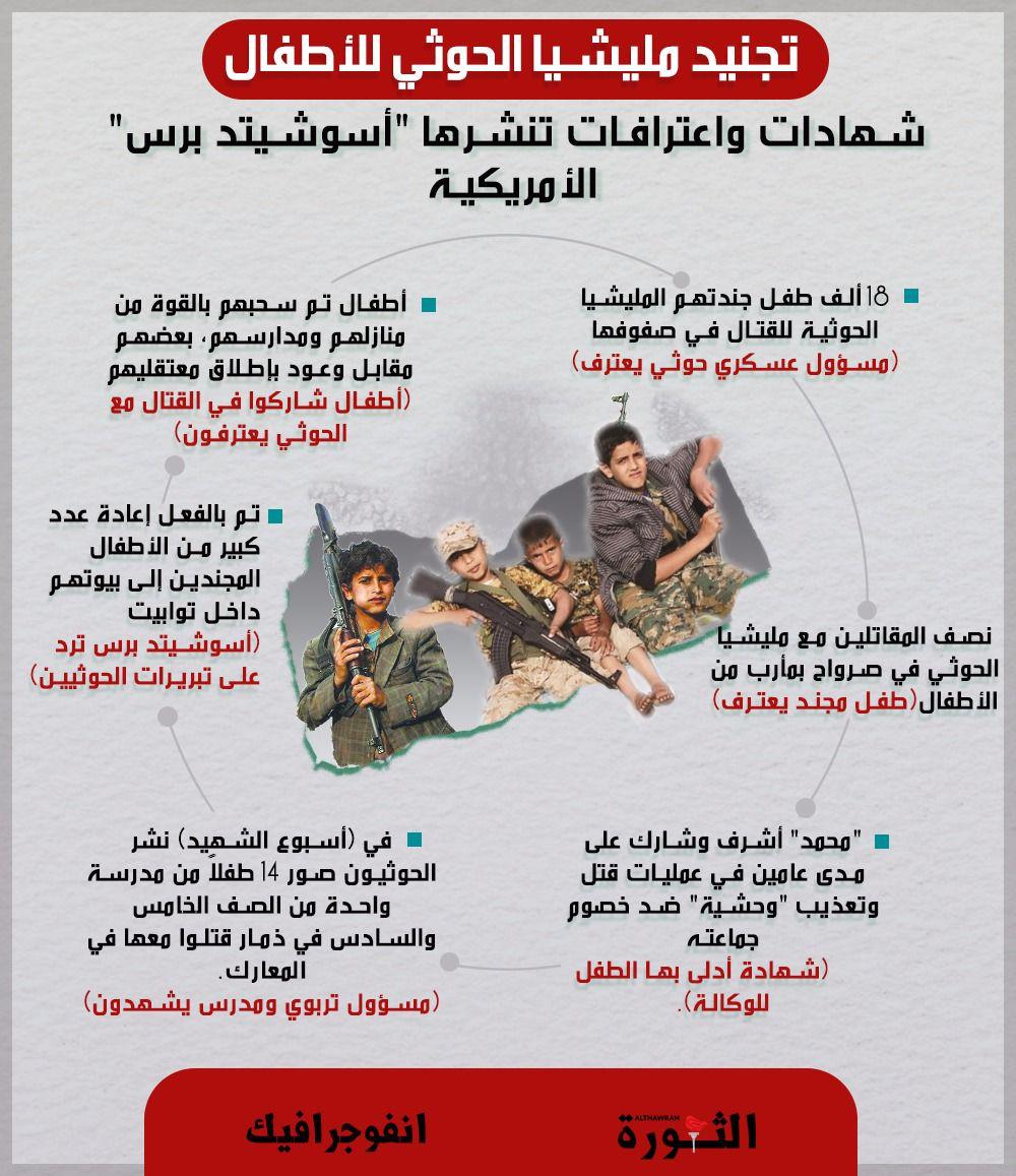 تجنيد الحوثيين للأطفال (شهادات واعترافات)