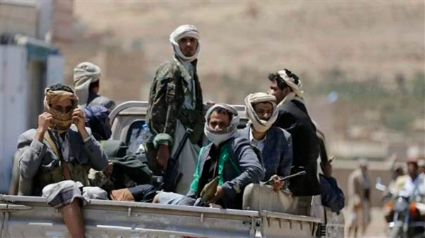 صورة ارشيفية عناصر من ميليشيا الحوثي