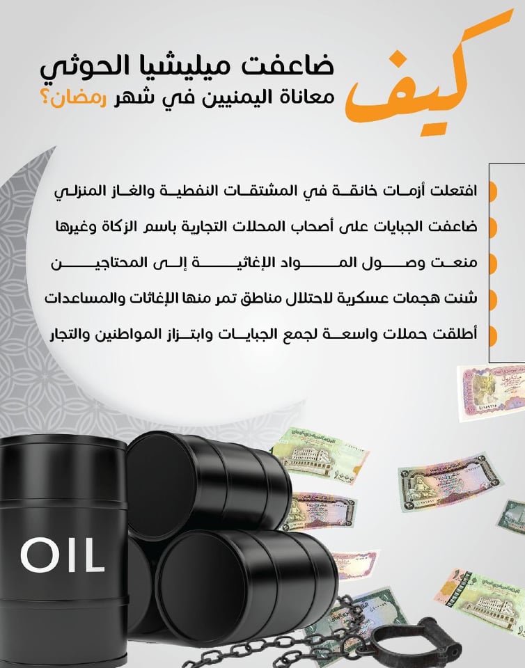 أساليب مليشيا الحوثي لمضاعفة معاناة الحوثيين في رمضان