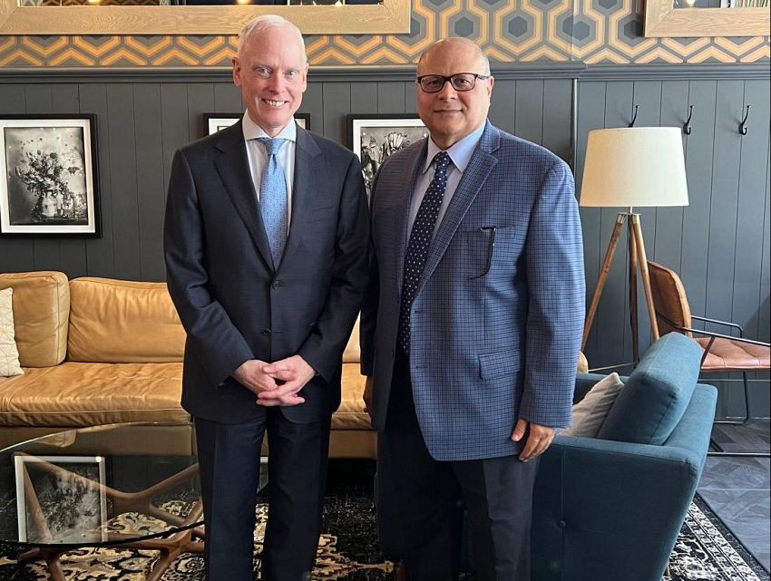 السفير السلال يبحث مع نائب وزير الخارجية الكندي سبل تعزيز و تطوير العلاقات الثنائية