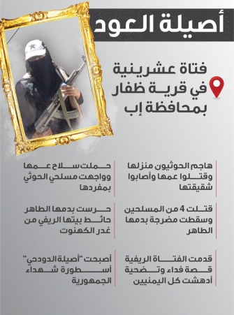 فتاة العود التي واجهت مليشيا الحوثي